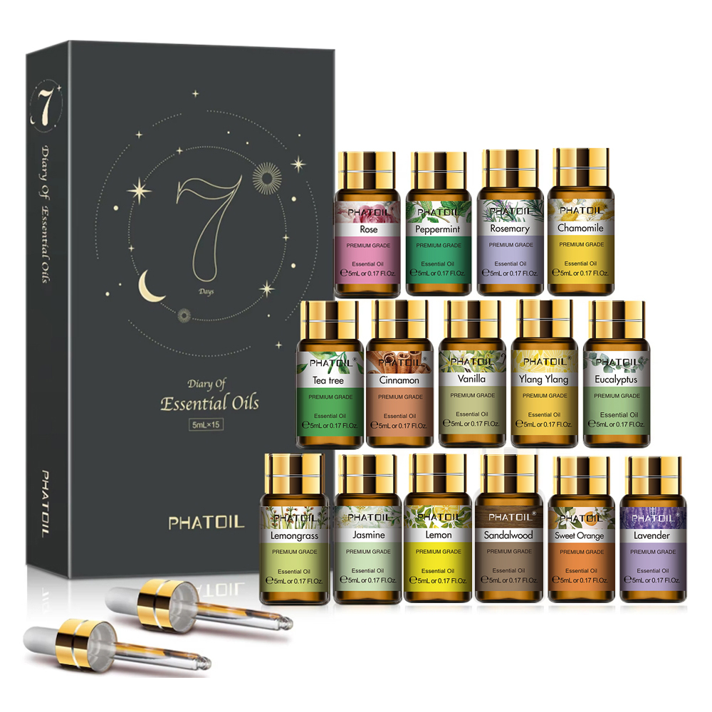 PHATOIL Set de 12/15 Aceites E - Perfume Fragrance Oil reseña y precio