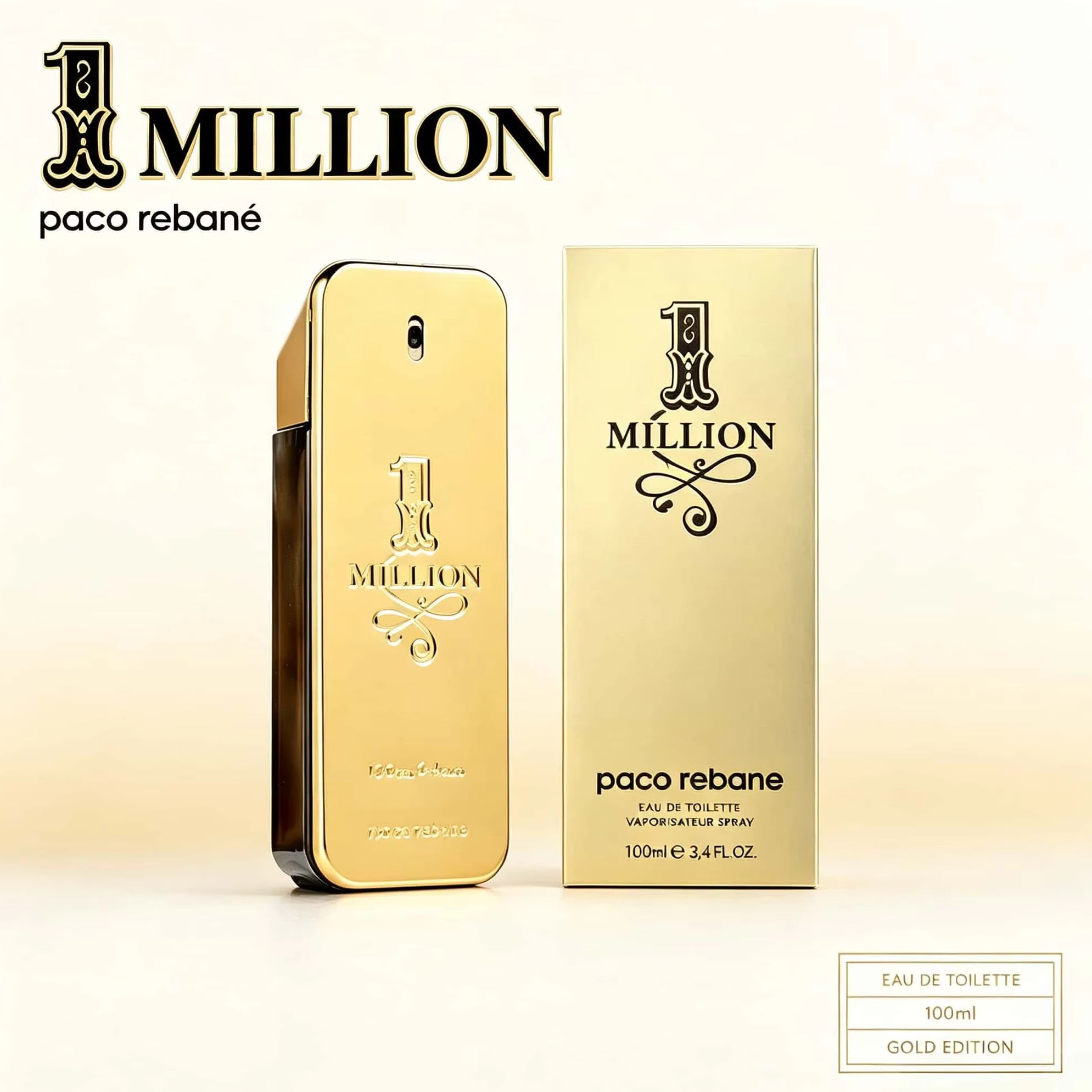 Paco Rabanne 1 Million Eau de  - Perfume Alcohol Fragrance reseña y precio