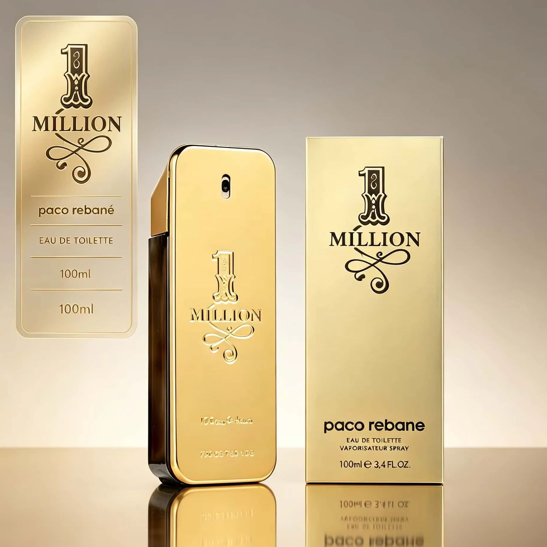 Paco Rabanne 1 Million Eau de  - Perfume Alcohol Fragrance reseña y precio