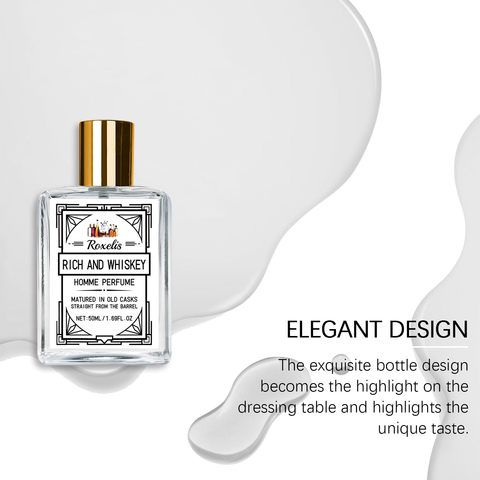 Perfume Roxelis Charm Whisky p - Perfume Alcohol Fragrance reseña y precio